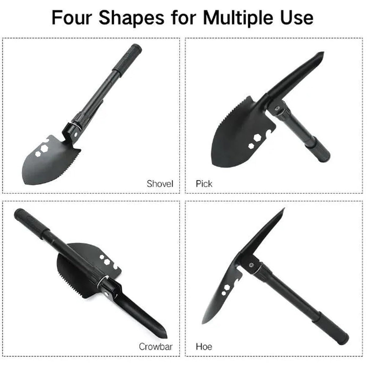 Trenchxio™ 9-in-1 Mini Foldable Showel